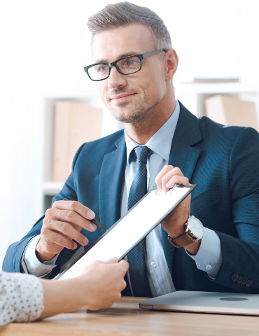 insurance-agent-pointing